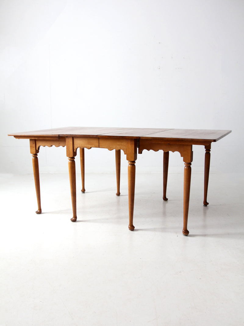 antique gate leg drop leaf table
