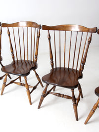 vintage Windsor dining chairs set of 4