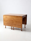 antique gate leg drop leaf table