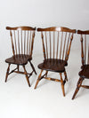 vintage Windsor dining chairs set of 4
