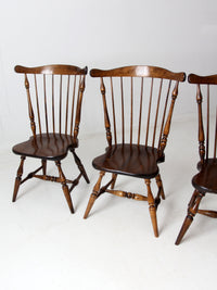 vintage Windsor dining chairs set of 4