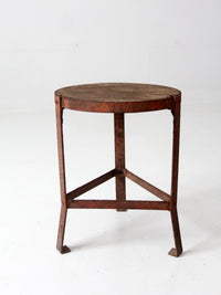 vintage industrial stool