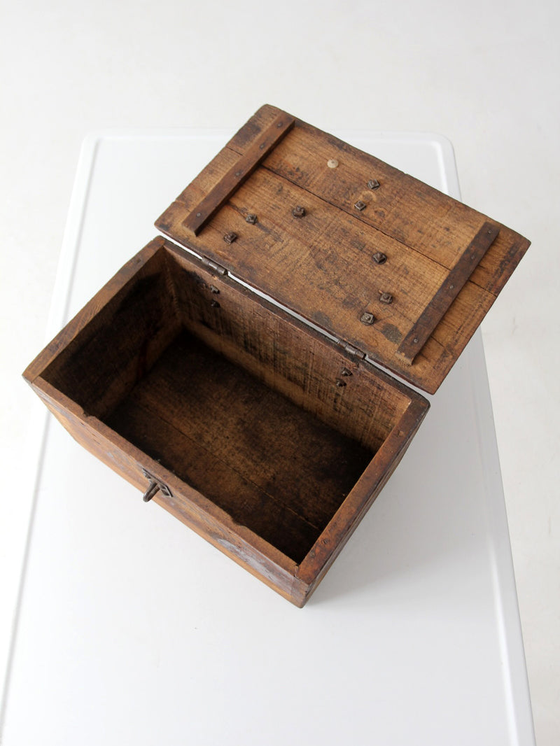 antique Winchester ammunition box