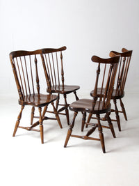 vintage Windsor dining chairs set of 4