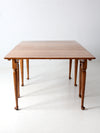 antique gate leg drop leaf table