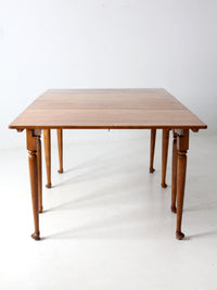 antique gate leg drop leaf table