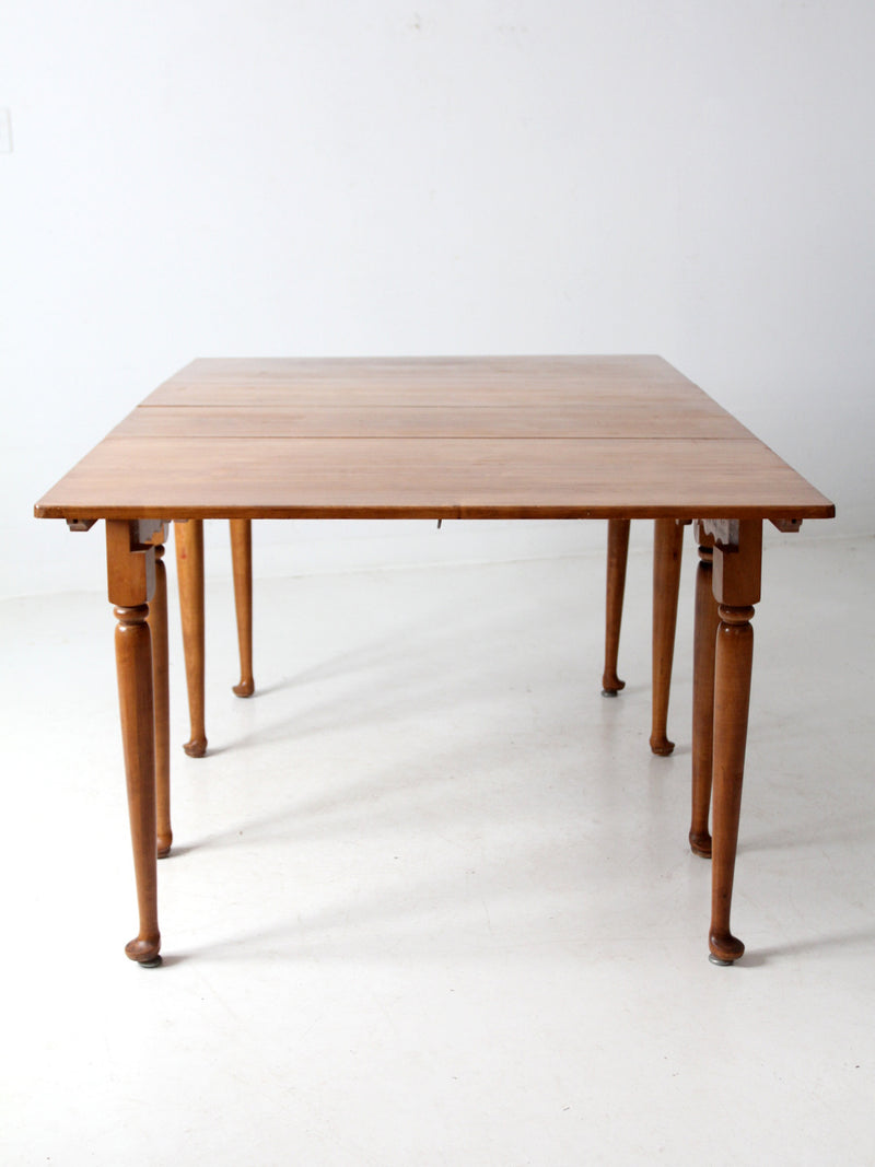 antique gate leg drop leaf table
