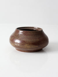 vintage handmade studio pottery vase