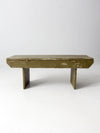 antique primitive farmhouse bench