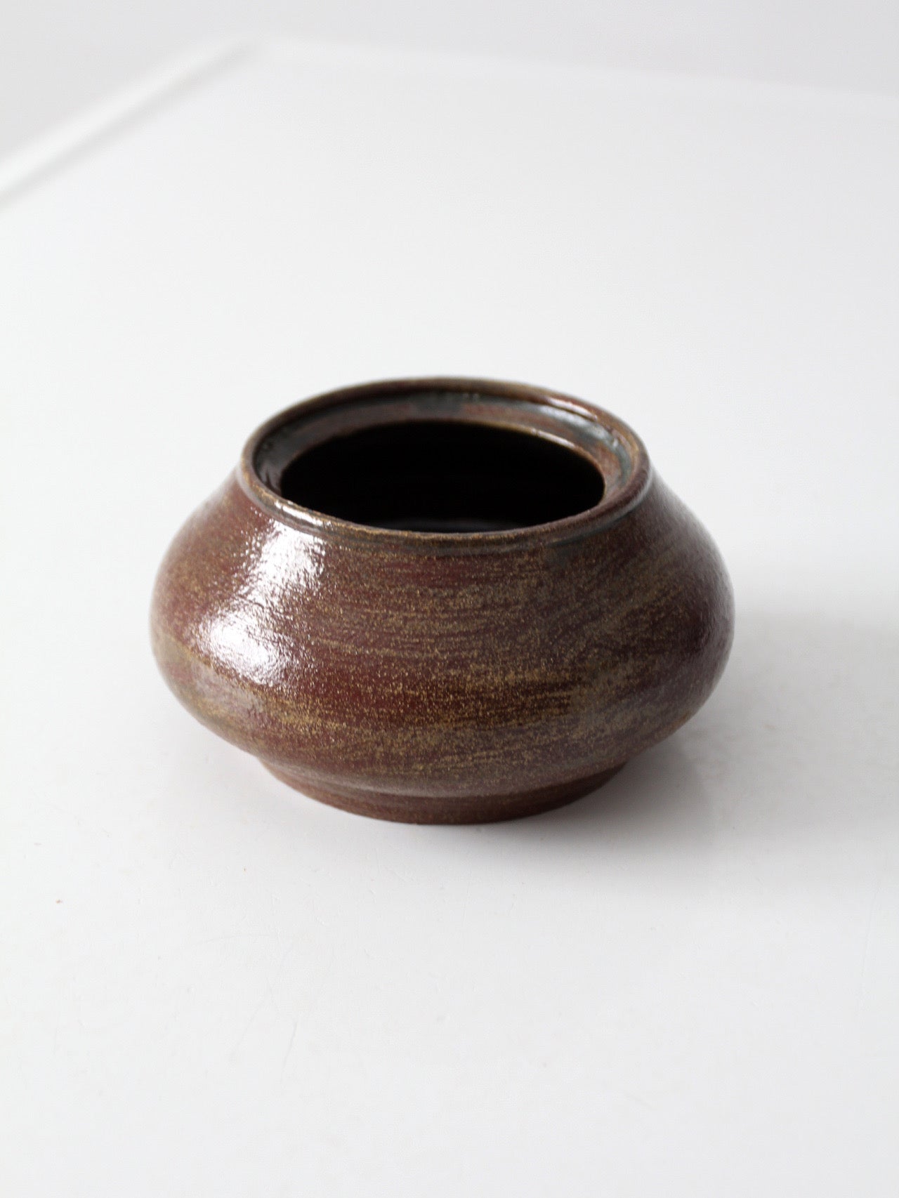 vintage handmade studio pottery vase