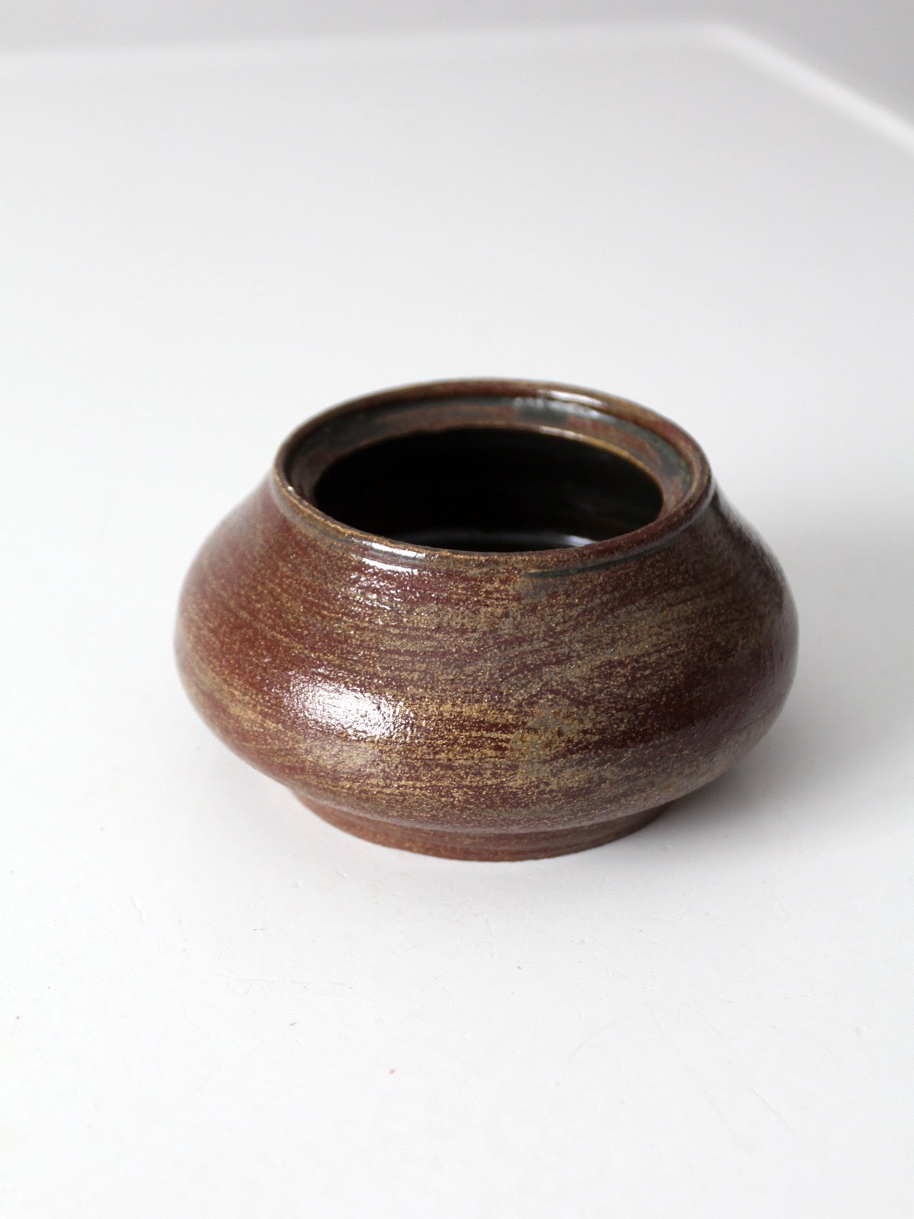 vintage handmade studio pottery vase