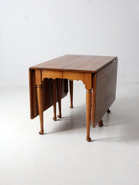 antique gate leg drop leaf table