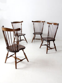 vintage Windsor dining chairs set of 4