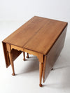 antique gate leg drop leaf table