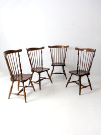 vintage Windsor dining chairs set of 4
