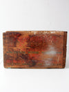 antique Remington Arms wooden ammunition crate