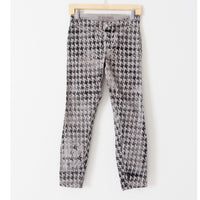 J Brand houndstooth print skinny jeans | size 25
