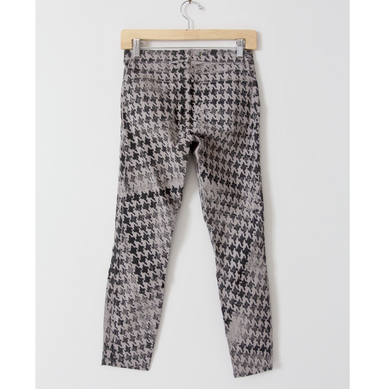J Brand houndstooth print skinny jeans | size 25