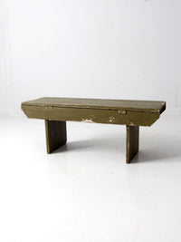 antique primitive farmhouse bench