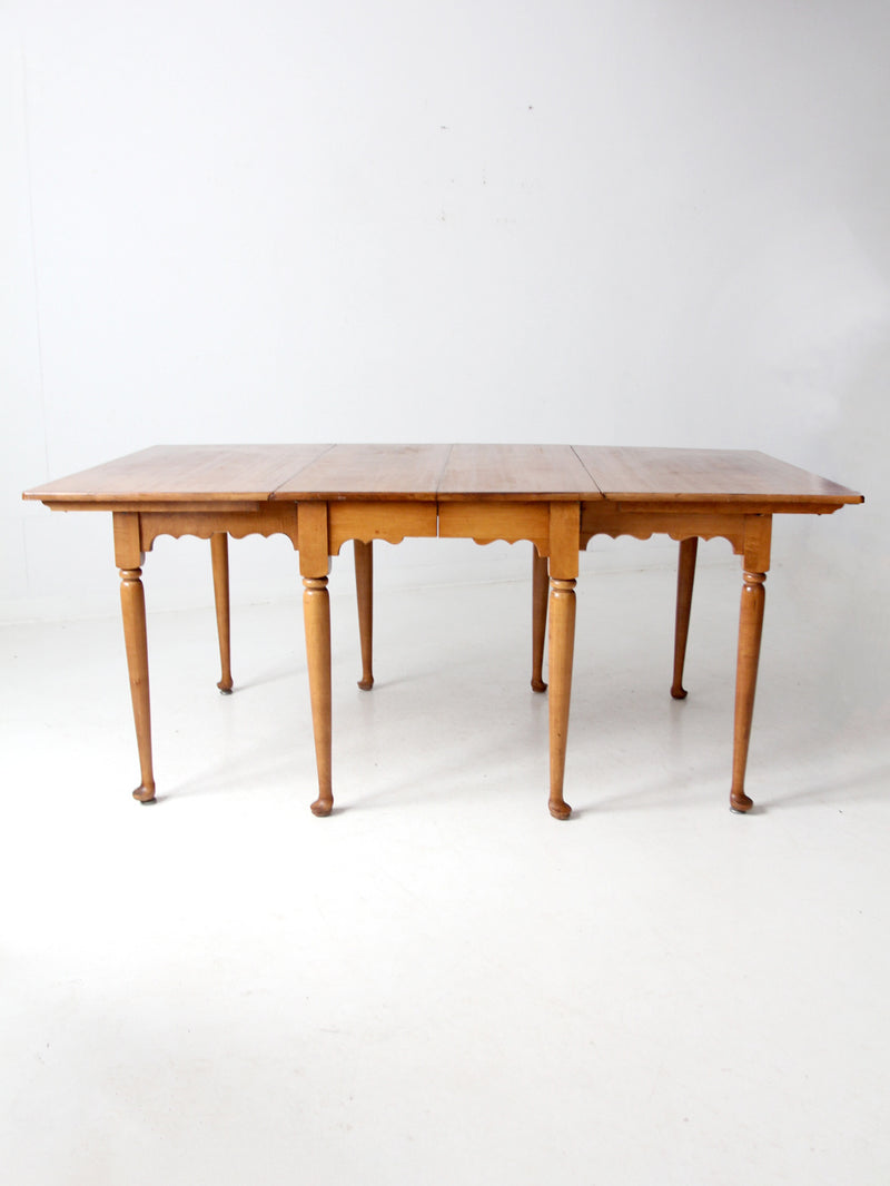 antique gate leg drop leaf table