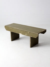 antique primitive farmhouse bench