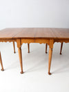antique gate leg drop leaf table