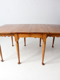 antique gate leg drop leaf table