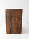 antique Remington Arms wooden ammunition crate
