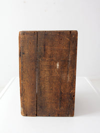 antique Remington Arms wooden ammunition crate