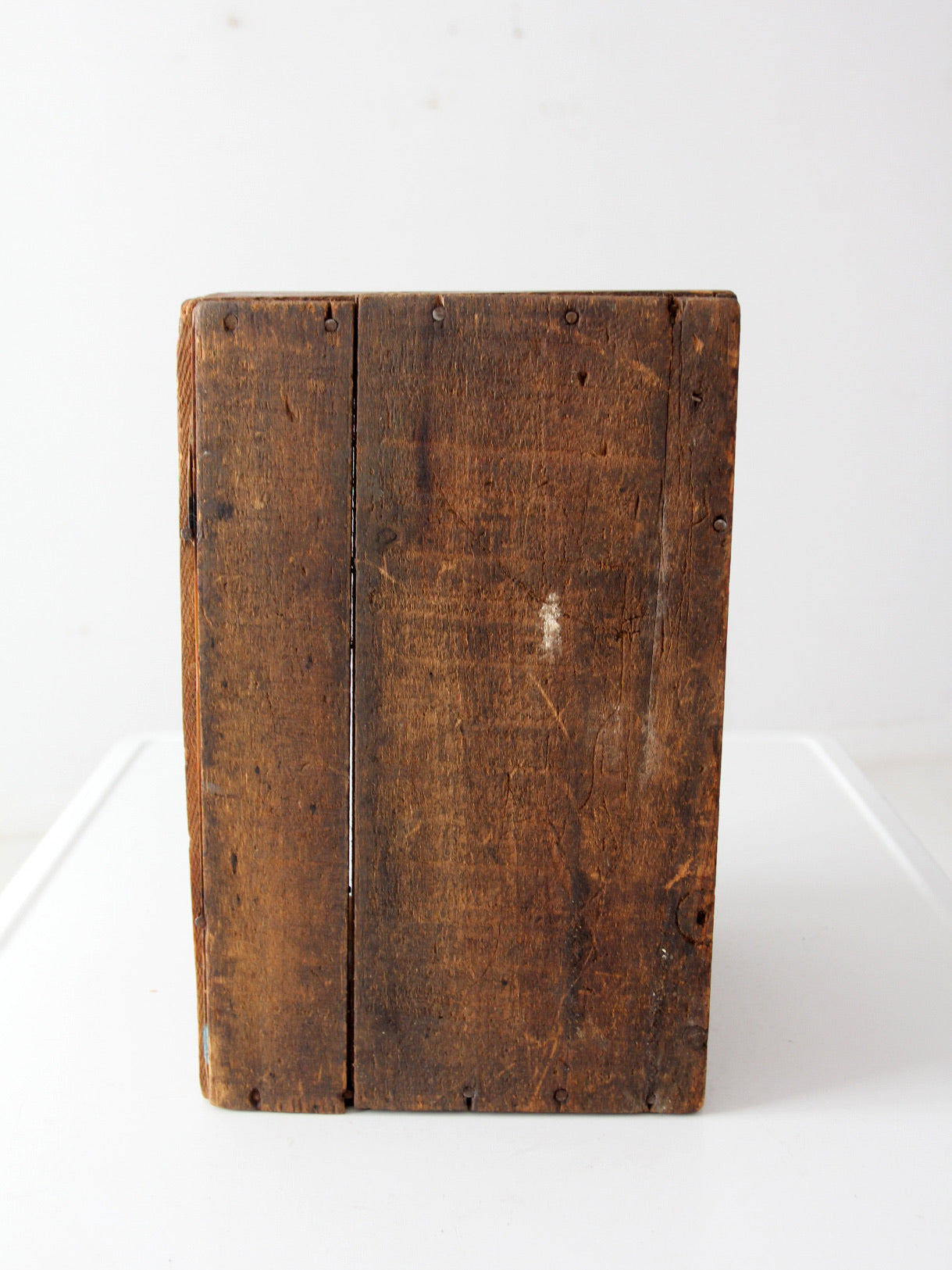 antique Remington Arms wooden ammunition crate