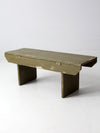 antique primitive farmhouse bench