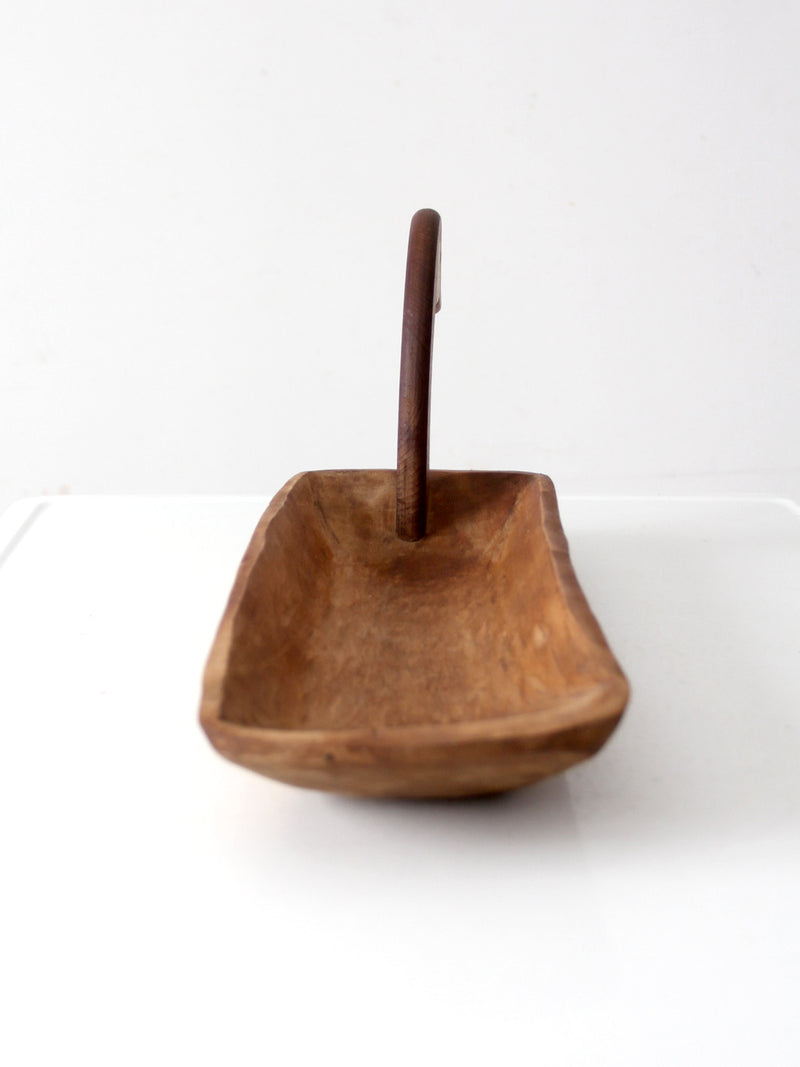vintage wooden duck tray
