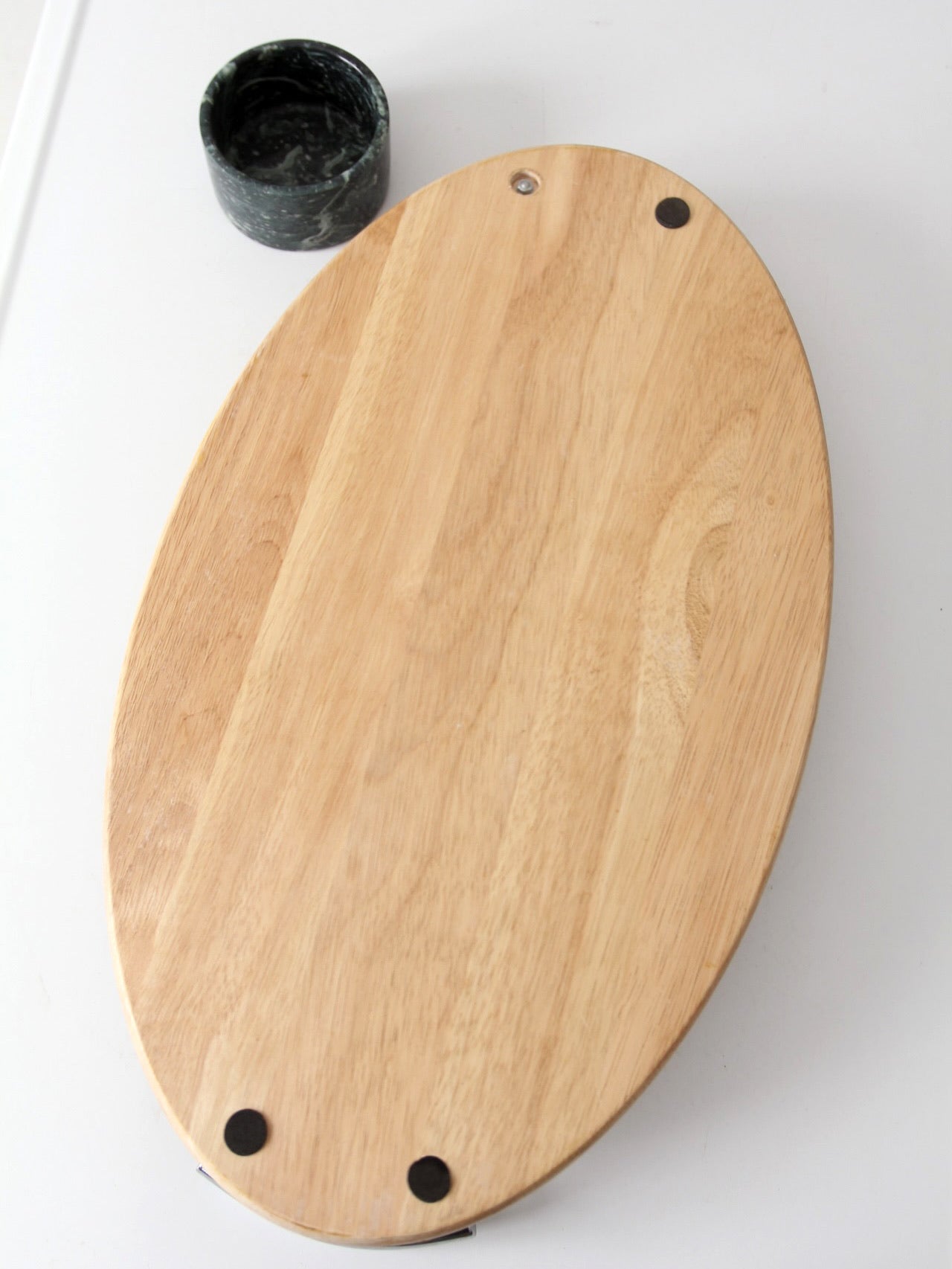 vintage wood and marble cheese board