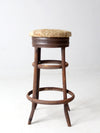antique industrial stool