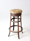 antique industrial stool
