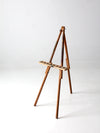 vintage small wooden easel