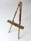 vintage small wooden easel