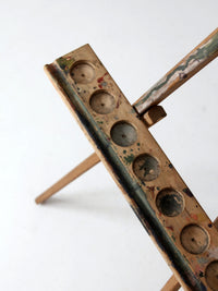 vintage small wooden easel