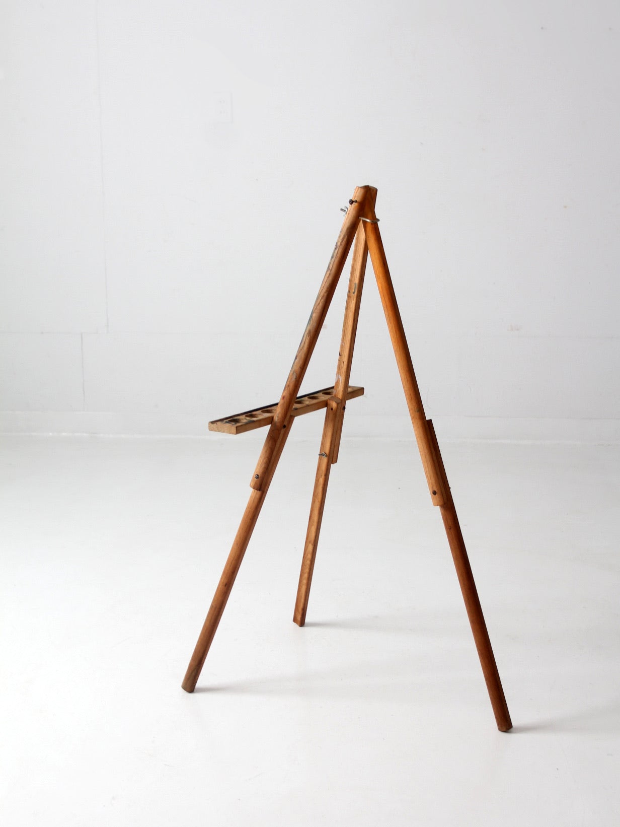 vintage small wooden easel