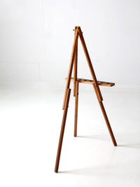 vintage small wooden easel