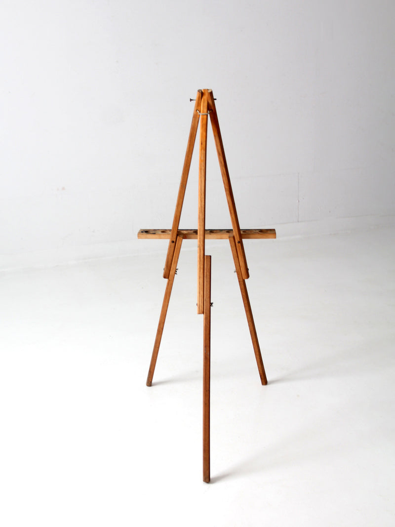 vintage small wooden easel