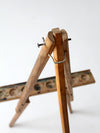 vintage small wooden easel