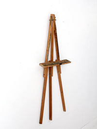 vintage small wooden easel