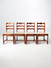 vintage Phoenix Chair Co dining chairs set of 4
