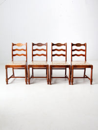 vintage Phoenix Chair Co dining chairs set of 4