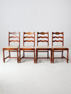 vintage Phoenix Chair Co dining chairs set of 4