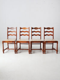 vintage Phoenix Chair Co dining chairs set of 4