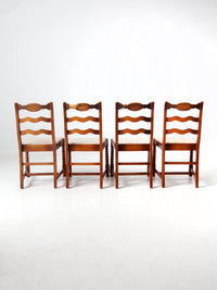 vintage Phoenix Chair Co dining chairs set of 4