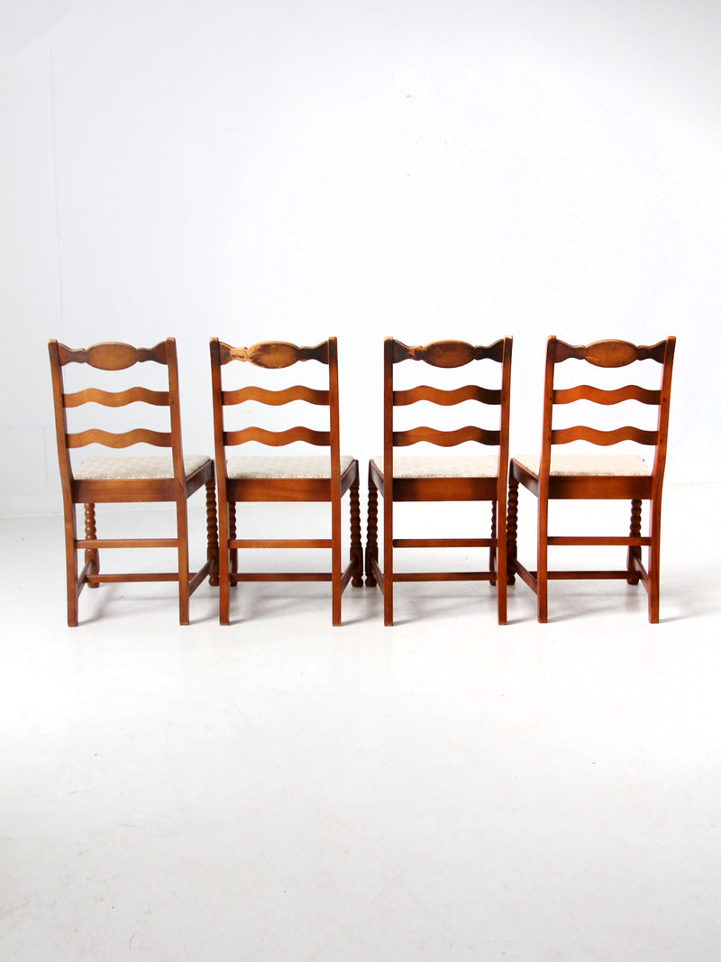 vintage Phoenix Chair Co dining chairs set of 4