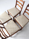 vintage Phoenix Chair Co dining chairs set of 4